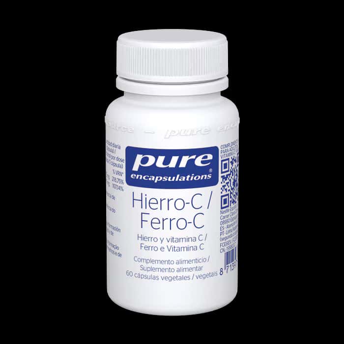 Hierro-C 60 cápsulas de Pure Encapsulations