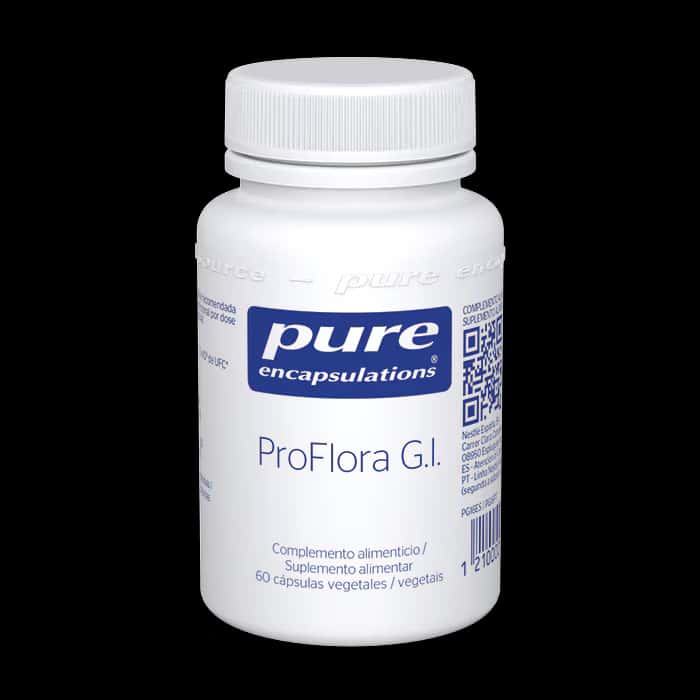 ProFlora G.I. 60 cápsulas vegetales de Pure Encapsulations