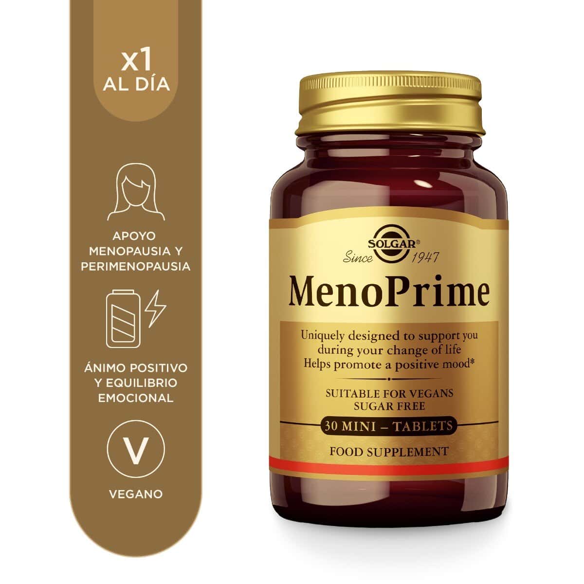 Menoprime - 30 comprimidos de Solgar