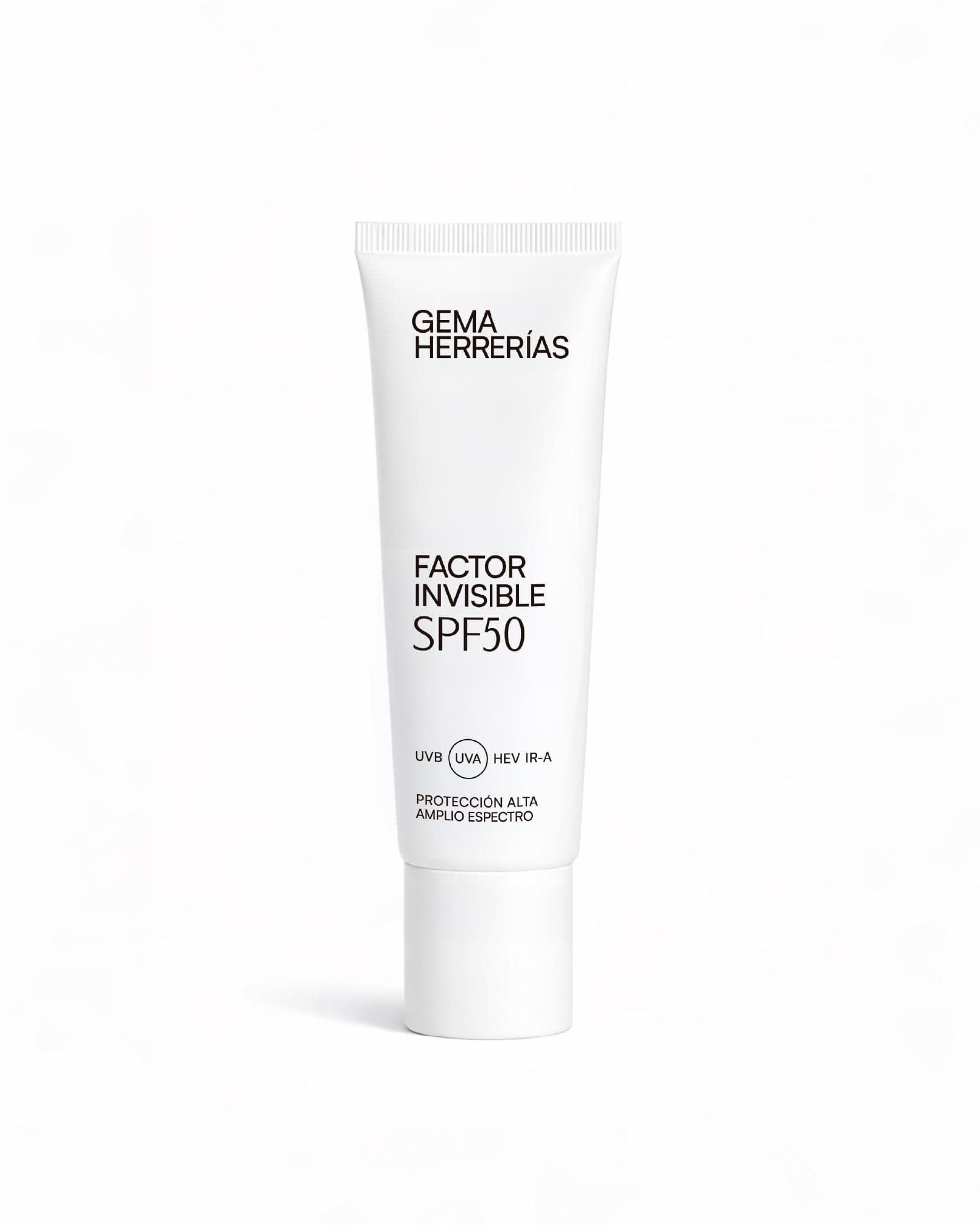 FACTOR INVISIBLE SPF50 Amplio espectro [UVB UVA HEV IR-A]