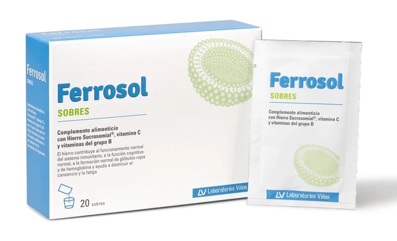 Ferrosol 20 Sobres 3.5 G de Ferrosol — imagen 2