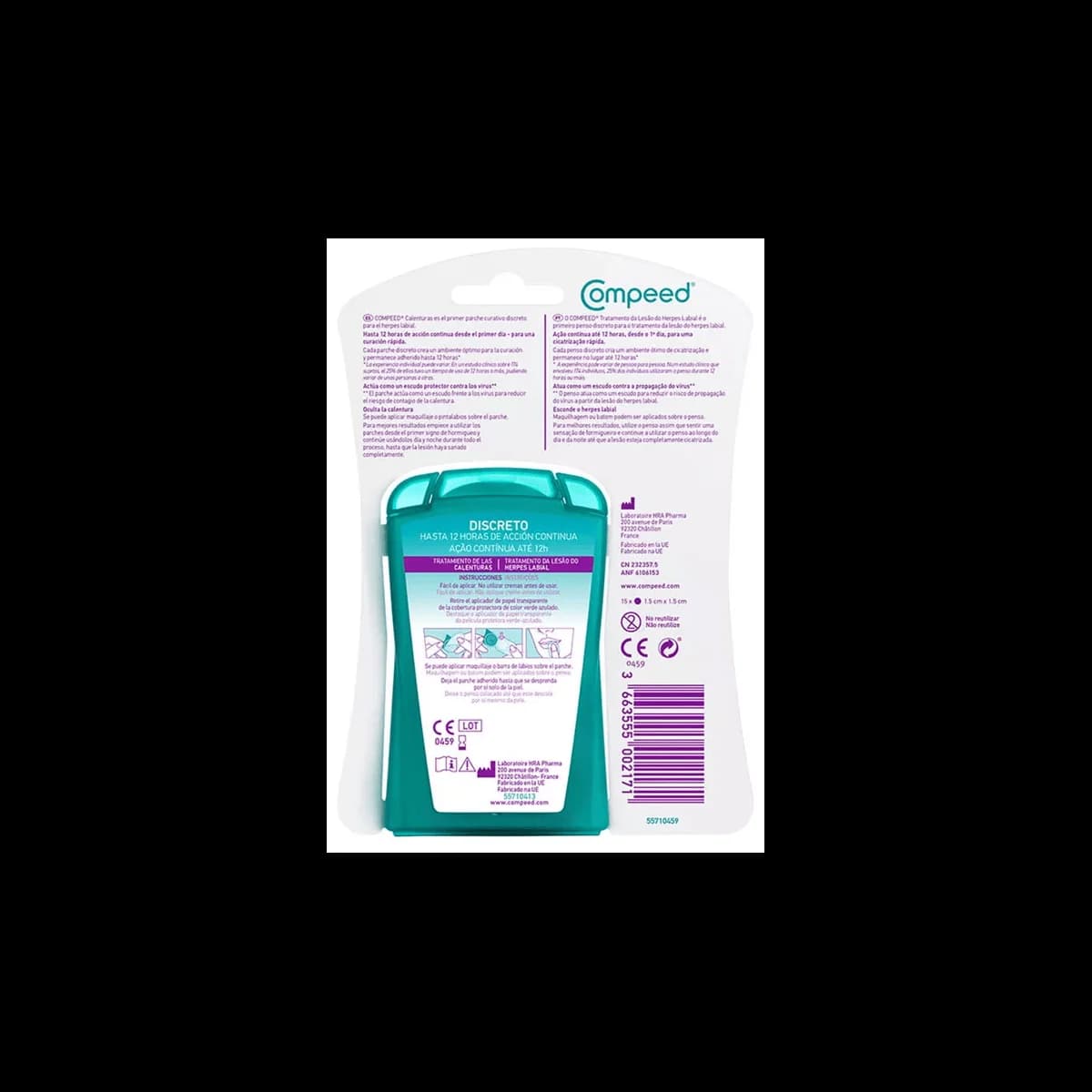 Compeed Herpes Labial 15 Parches de Compeed — imagen 2