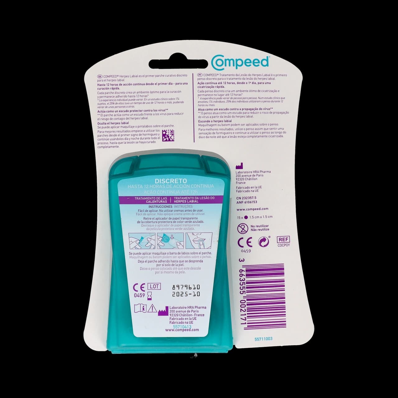 Compeed Herpes Labial 15 Parches de Compeed — imagen 3