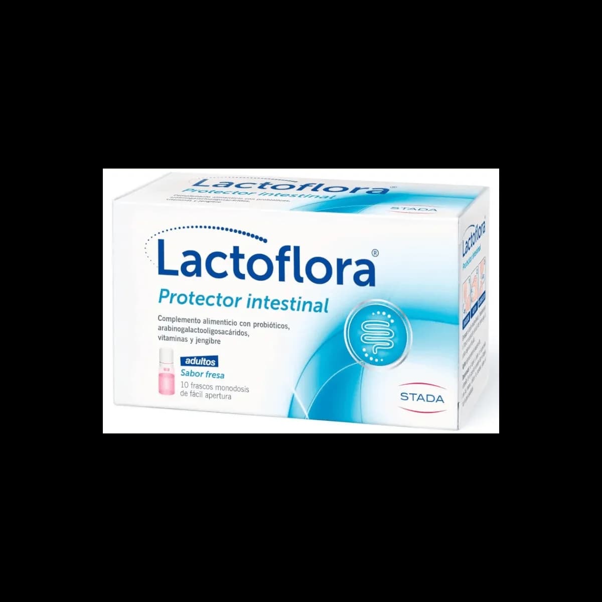 Lactoflora Protector Intestinal Adulto 10 Viales 7 ML Sabor Fresa