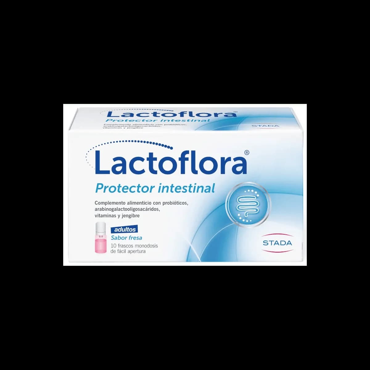 Lactoflora Protector Intestinal Adulto 10 Viales 7 ML Sabor Fresa de Lactoflora — imagen 4