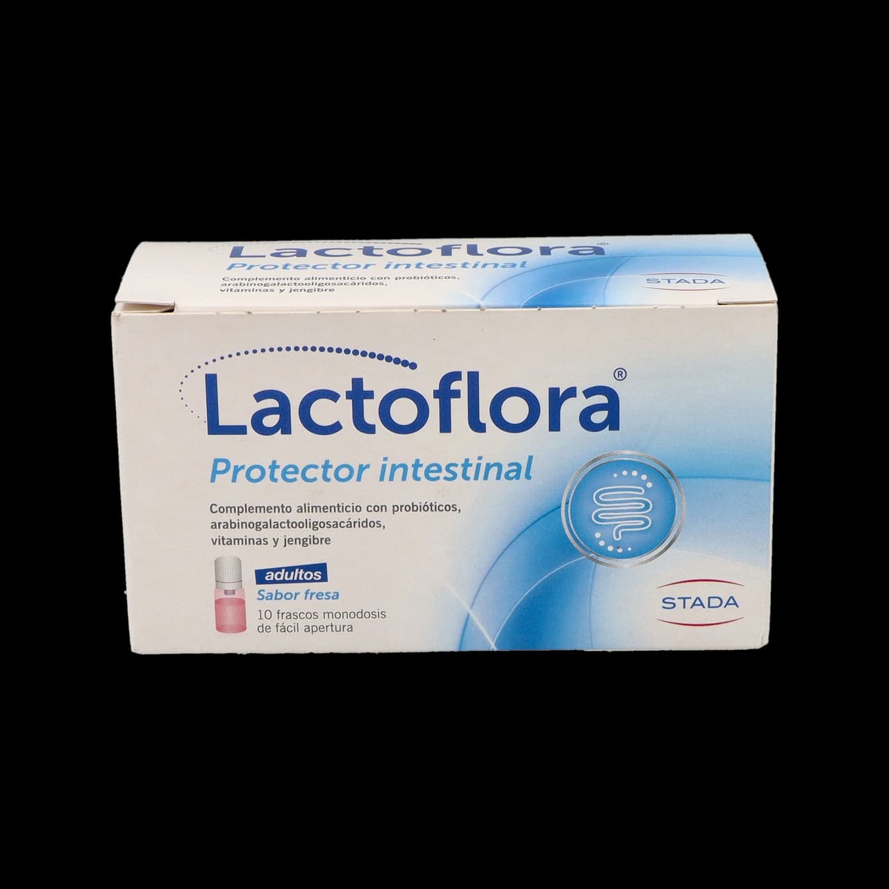 Lactoflora Protector Intestinal Adulto 10 Viales 7 ML Sabor Fresa de Lactoflora — imagen 12