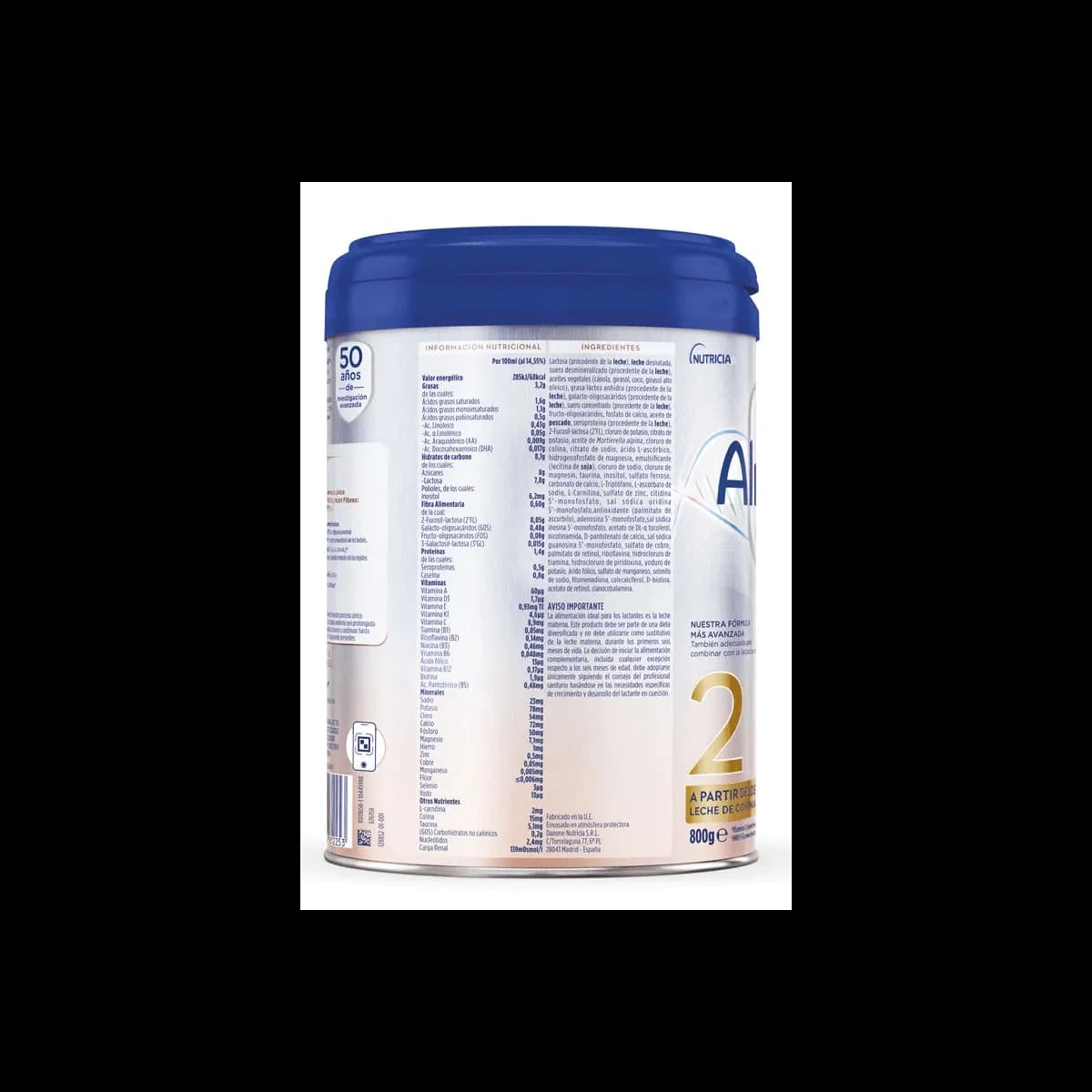 Almiron Profutura 2 1 Envase 800 G Duobiotik de Almiron — imagen 4