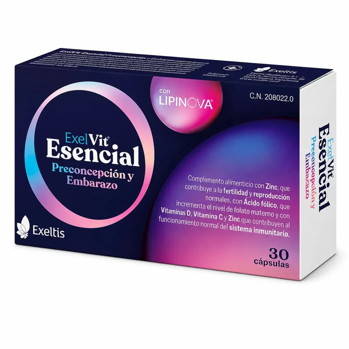 Exelvit Esencial 30 Cápsulas