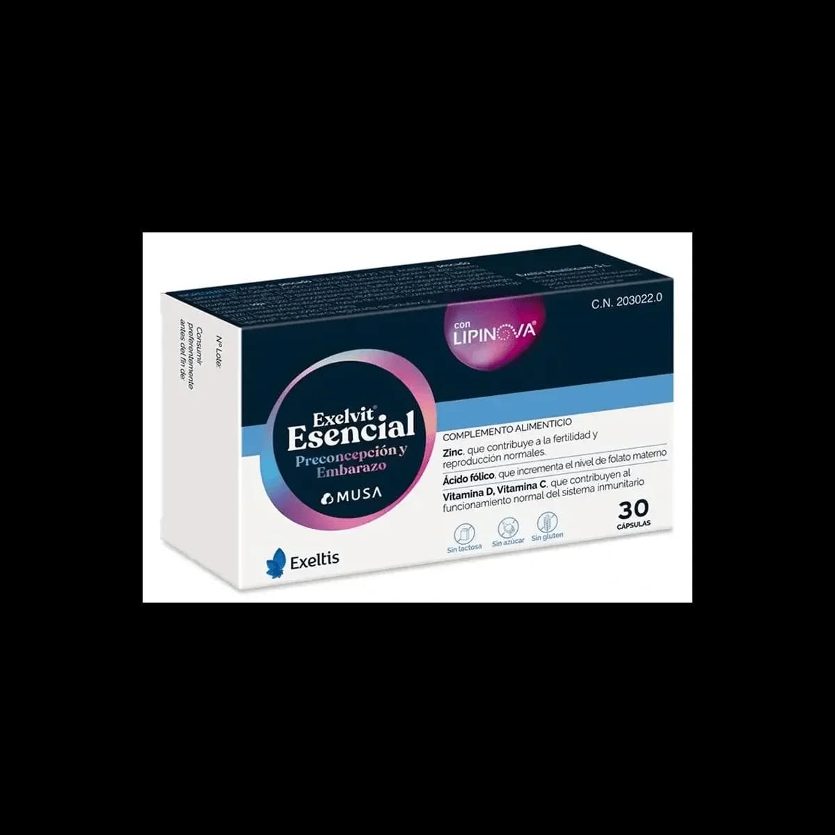 Exelvit Esencial 30 Cápsulas de Exelvit — imagen 3
