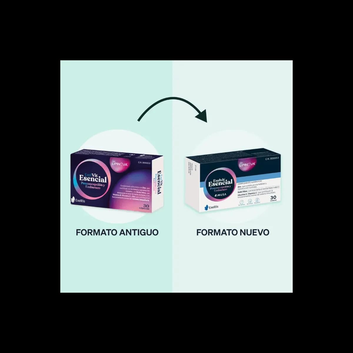 Exelvit Esencial 30 Cápsulas de Exelvit — imagen 4