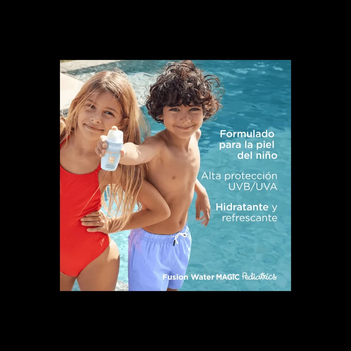 Isdin Fotoprotector Pediatrics Fusion Water - SPF 50+ 1 Envase 50 ML de Isdin — imagen 2