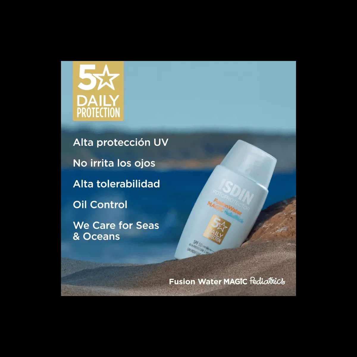 Isdin Fotoprotector Pediatrics Fusion Water - SPF 50+ 1 Envase 50 ML de Isdin — imagen 3
