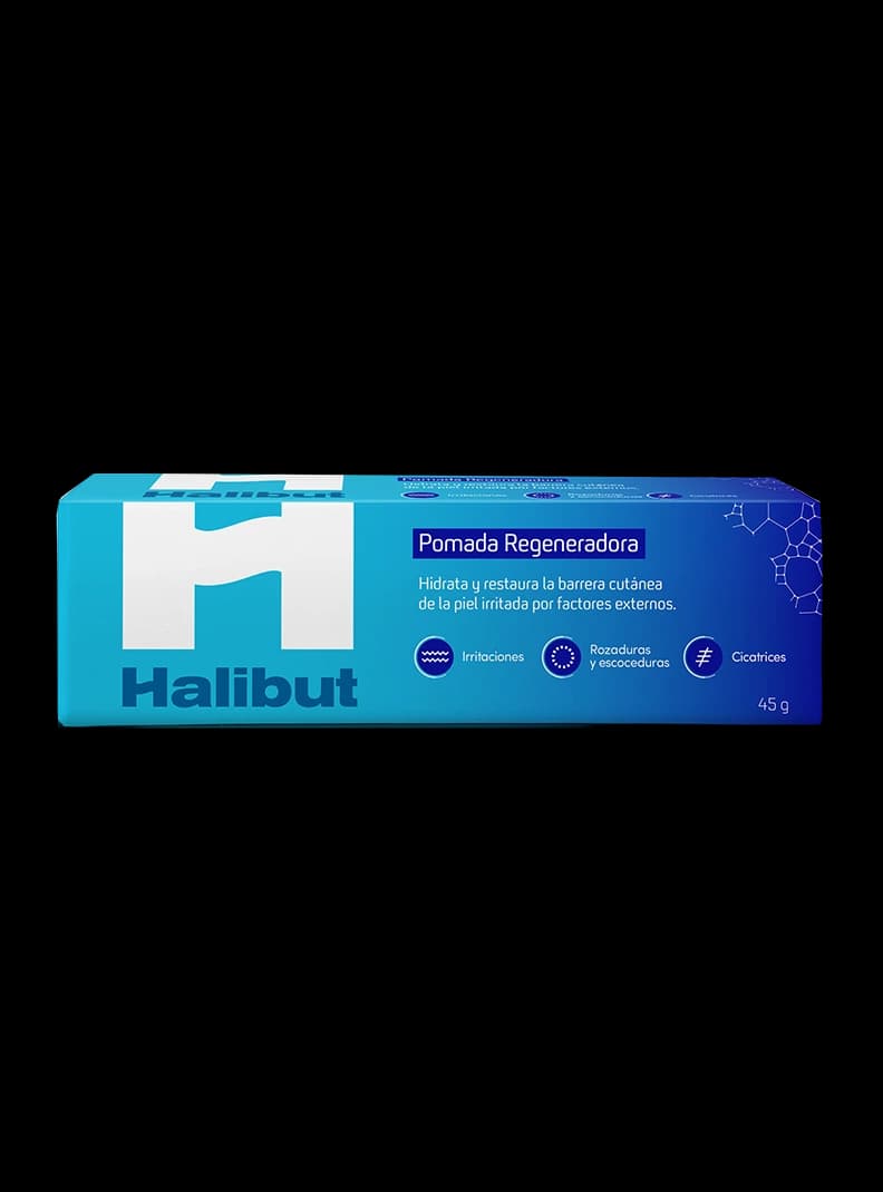 Halibut Pomada Regeneradora 1 Envase 45 G de Halibut — imagen 3