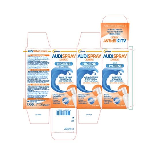 Audispray Junior Solucion - Limpieza Oidos 1 Envase 25 ML de Audispray