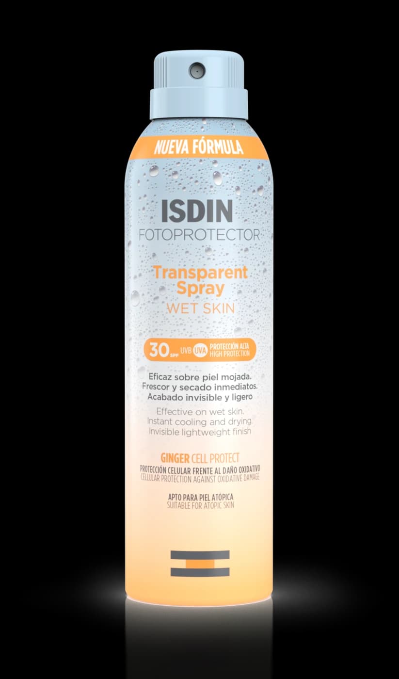 Isdin Fotoprotector Transparent Spray Wet Skin SPF 30+ 1 Envase 250 ML de Isdin — imagen 2