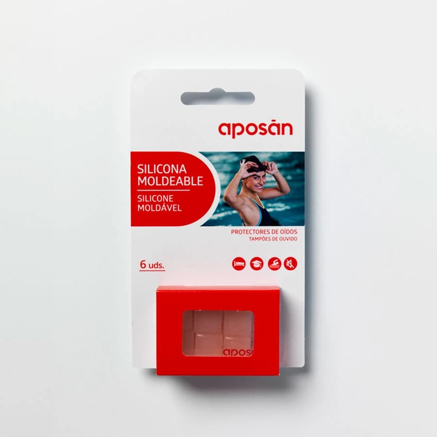 Aposan Tapones Silicona Moldeable 6u de Aposan — imagen 2