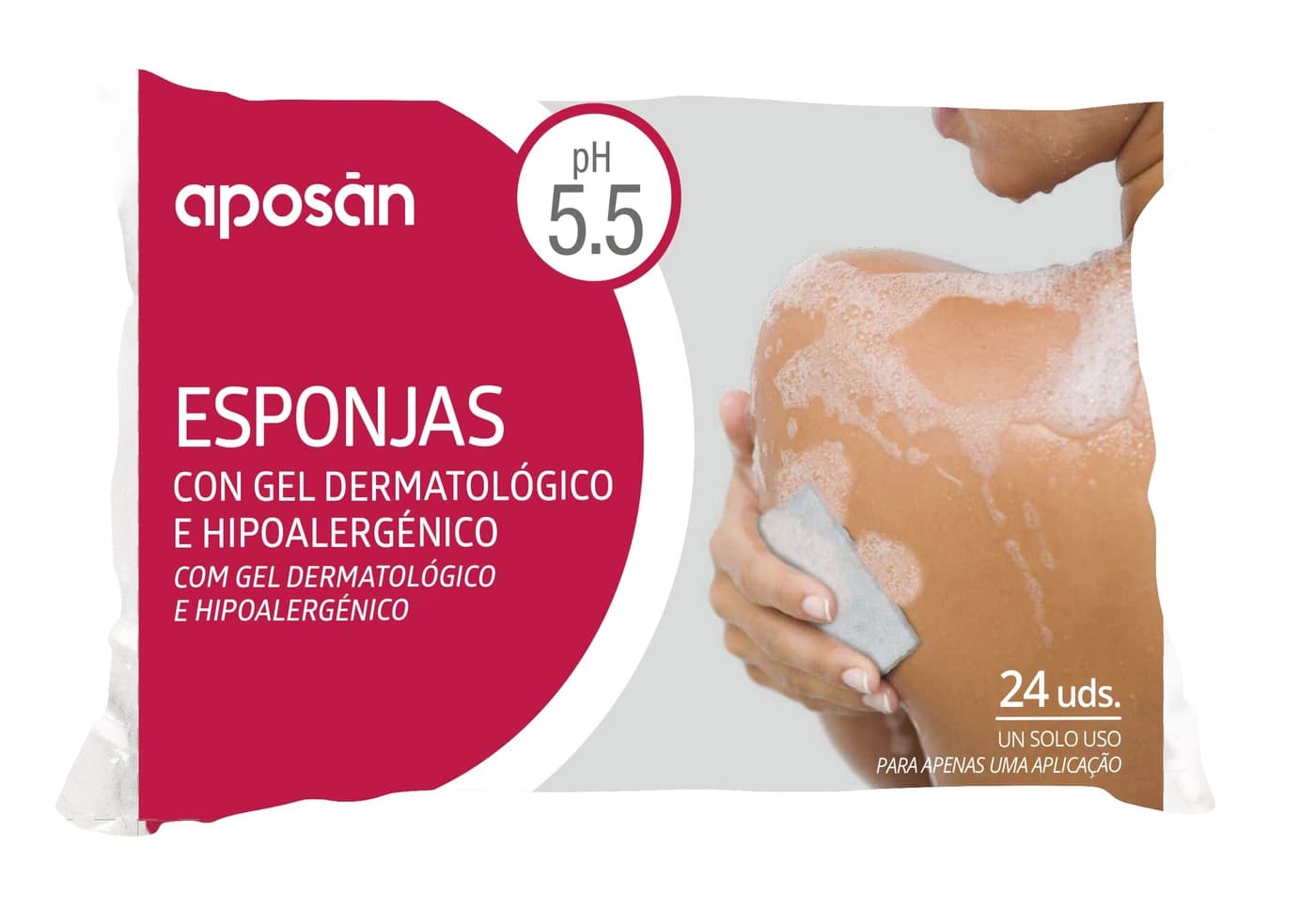 Aposan Esponja Enjabonada 24 u de Aposan — imagen 2