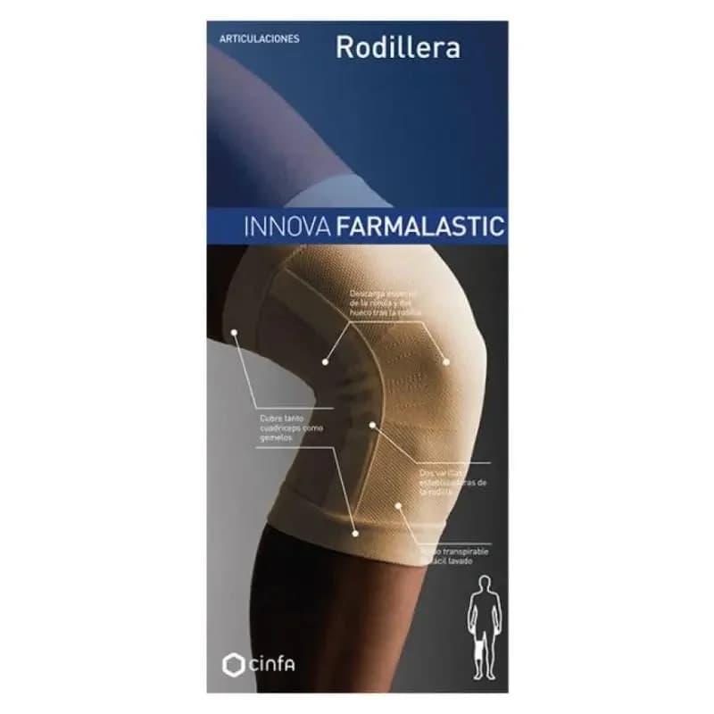 Farmalastic Rodillera Rotular - Innova 1 Unidad Talla Mediana