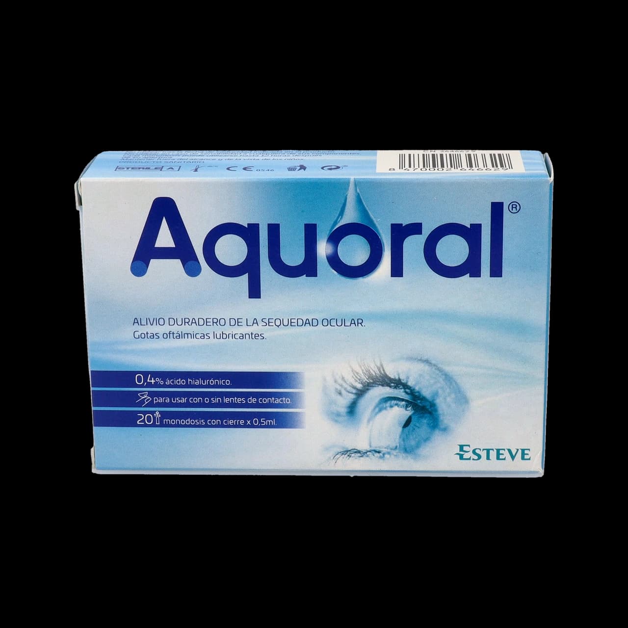 Aquoral 0.4% 0.5 ML 20 Monodosis de Aquoral — imagen 2