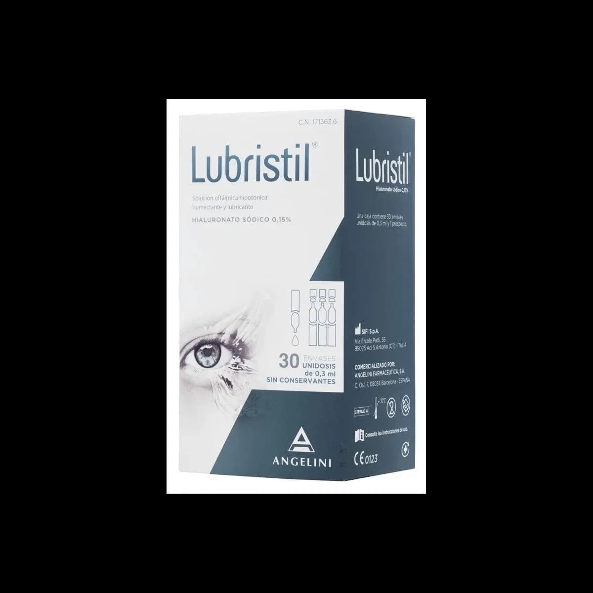 Lubristil Solucion Oftalmica 30 Monodosis 0.3 ML