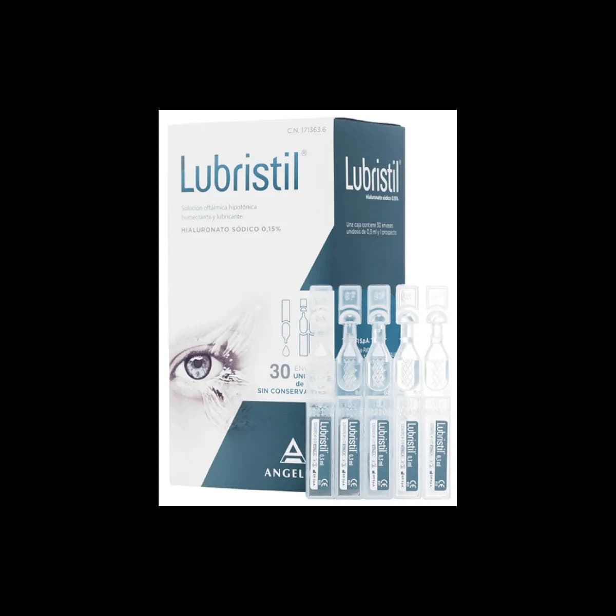 Lubristil Solucion Oftalmica 30 Monodosis 0.3 ML de Lubristil — imagen 3