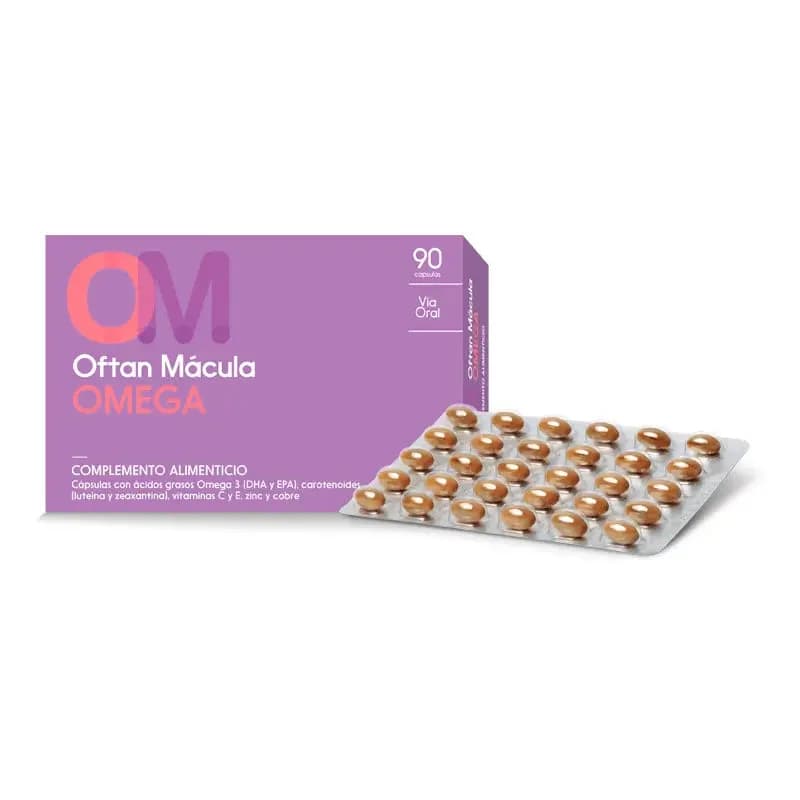 Oftan Macula Omega 90 Cápsulas de Oftan