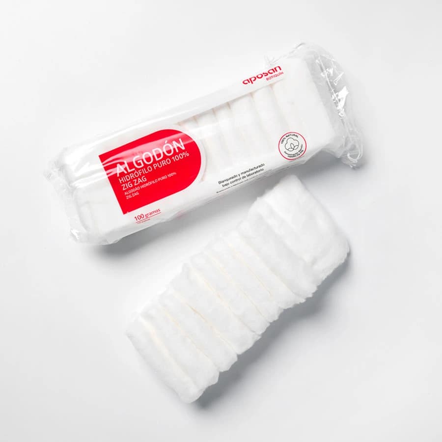 Aposan Algodon Zig-zag 100 G de Aposan — imagen 2