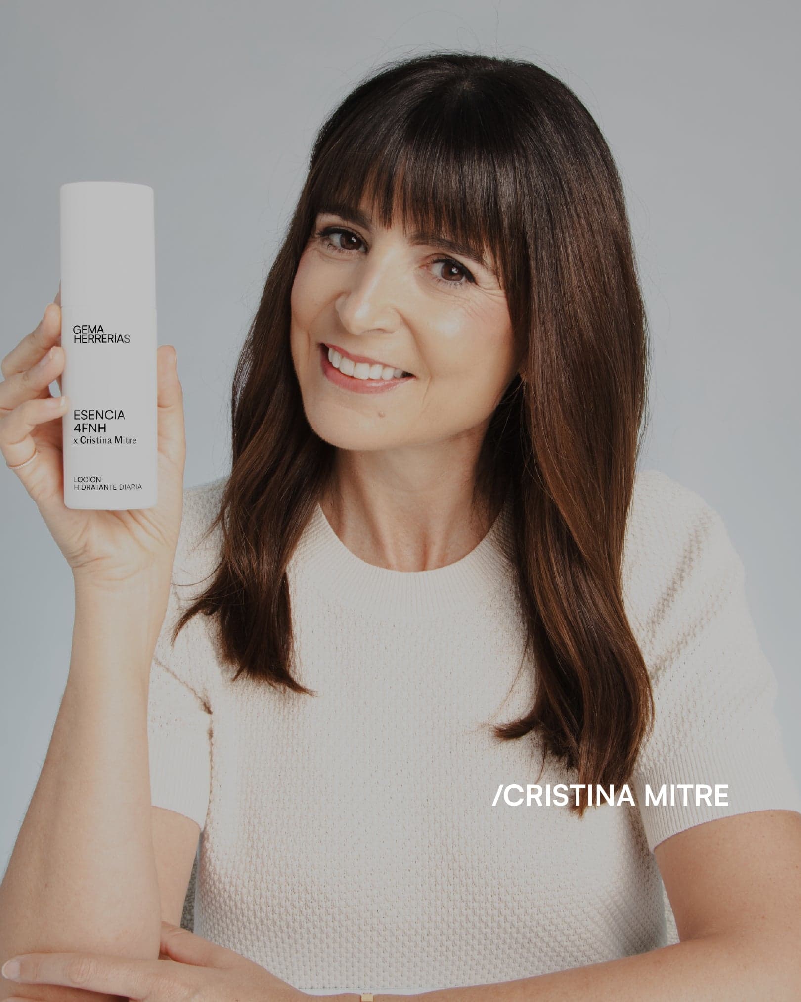 ESENCIA 4FNH x Cristina Mitre Loción hidratante diaria de Gema Herrerías — imagen 3