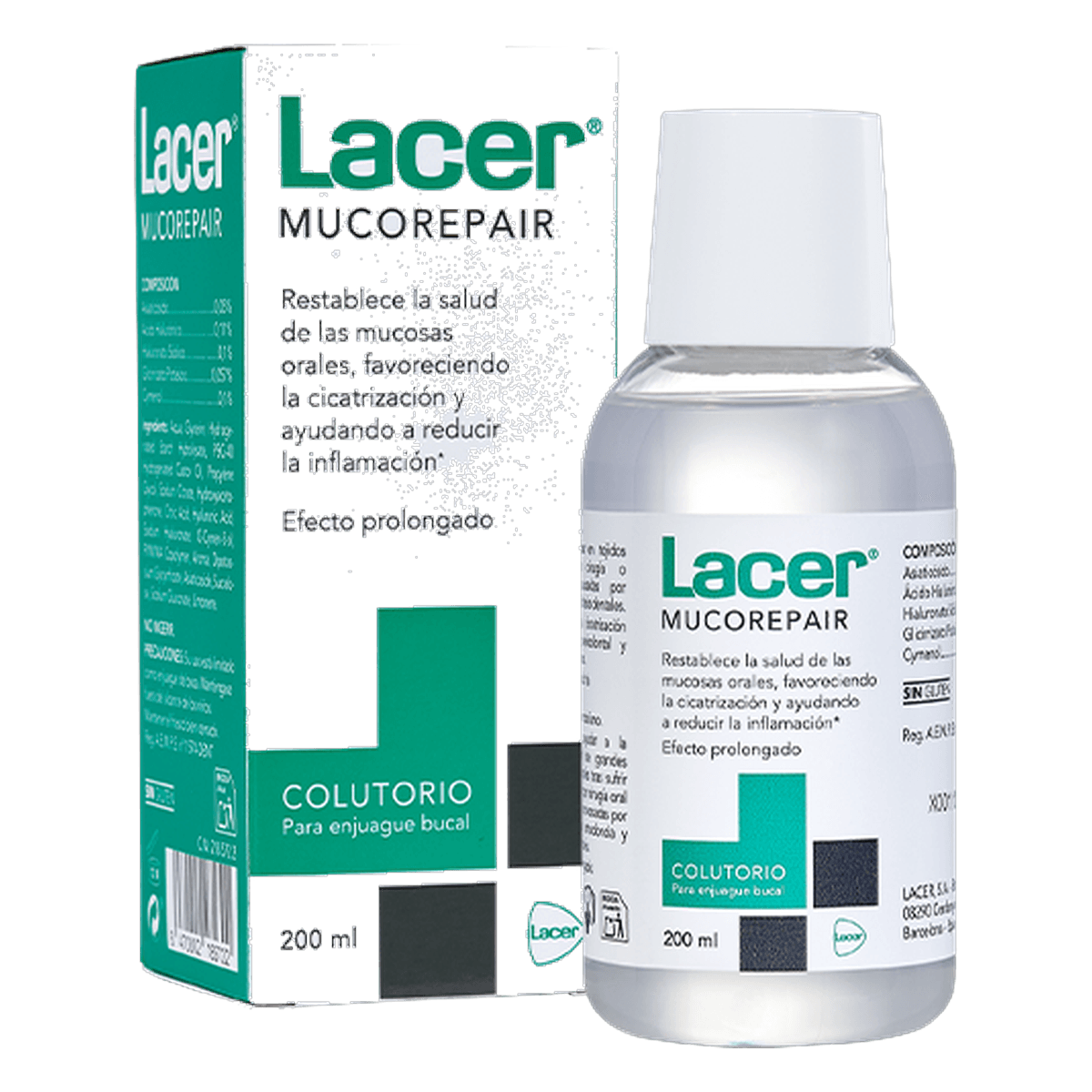 Lacer Mucorepair Colutorio 200 ml