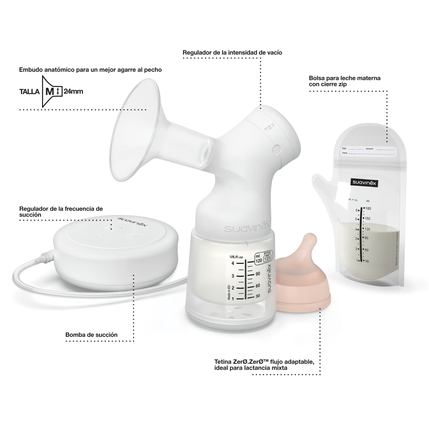 Suavinex Extractor Leche Eléctrico de Suavinex — imagen 3