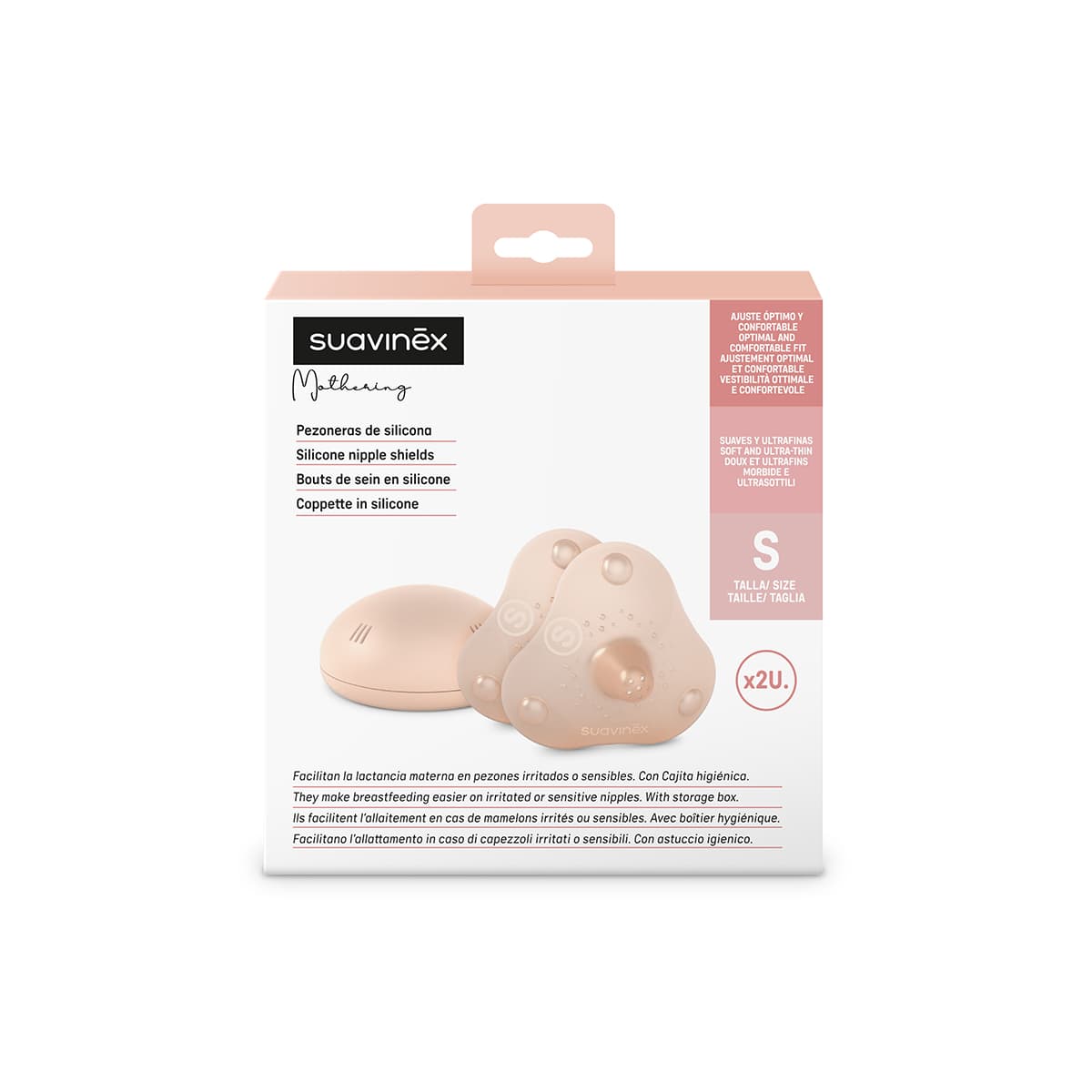 Suavinex Mothering Pezoneras Silicona 2un Talla S de Suavinex — imagen 9