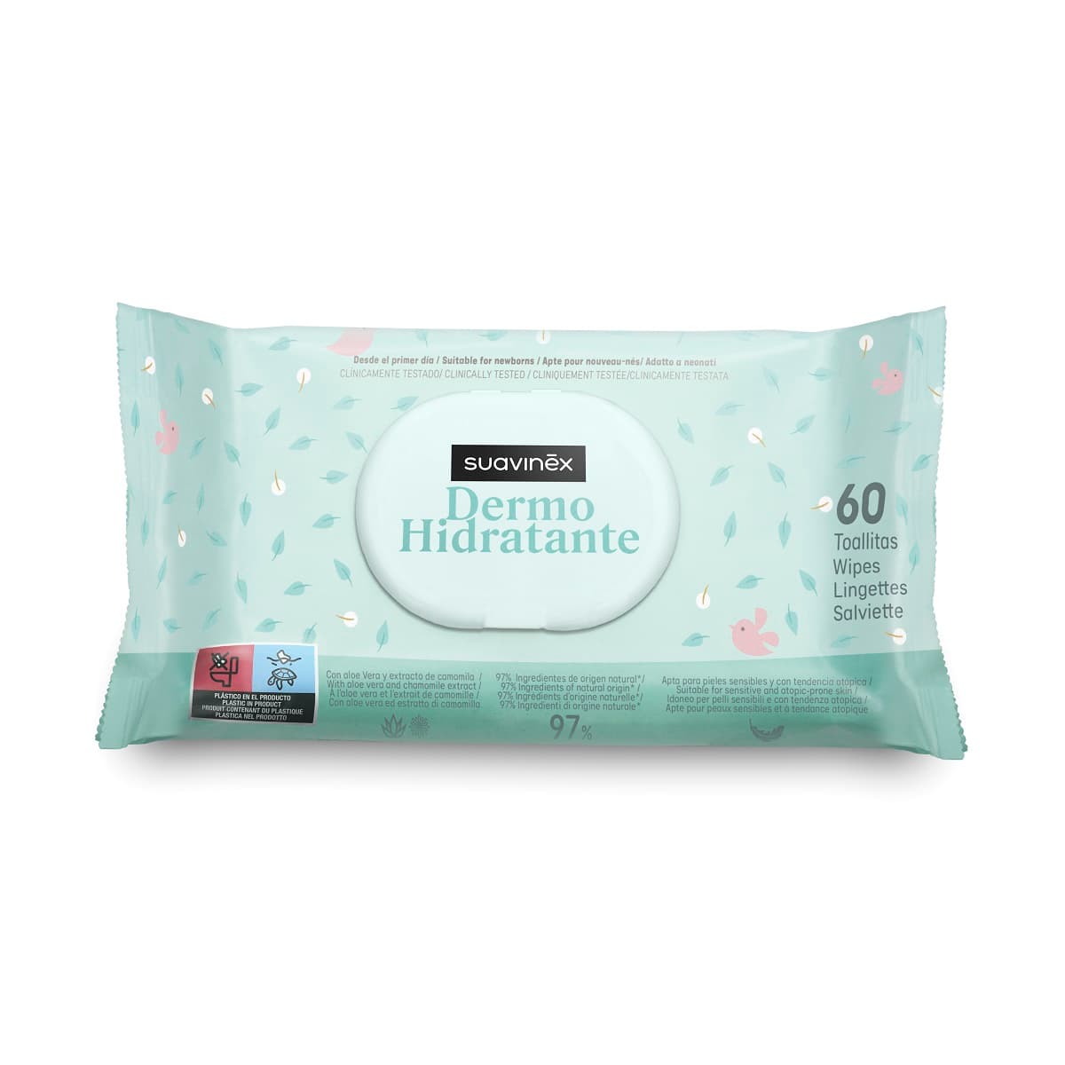 Suavinex Baby Toall Dermohidratantes 60u Pack 3 de Suavinex — imagen 2