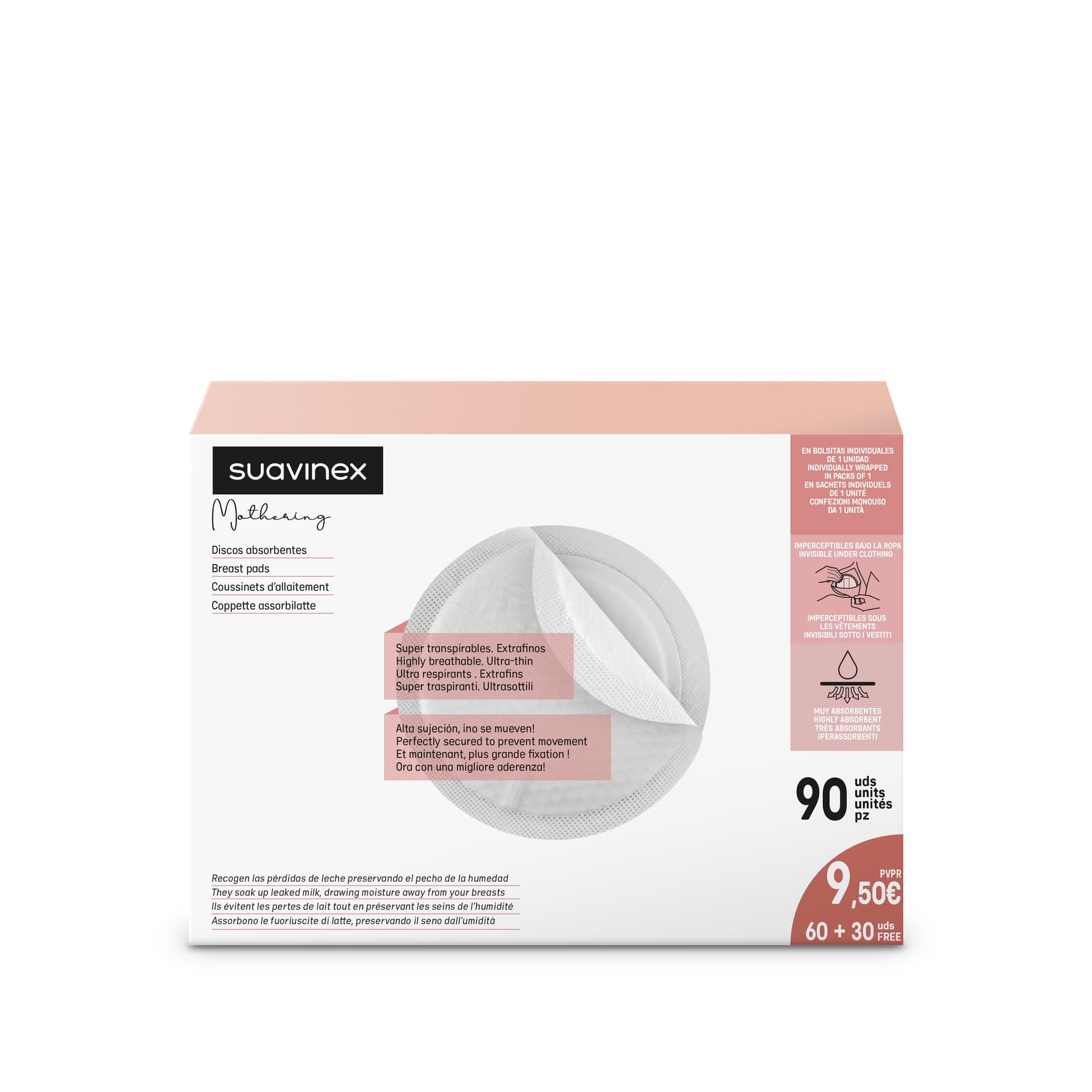Suavinex Oferta Discos Lactancia Nature 60+30ud
