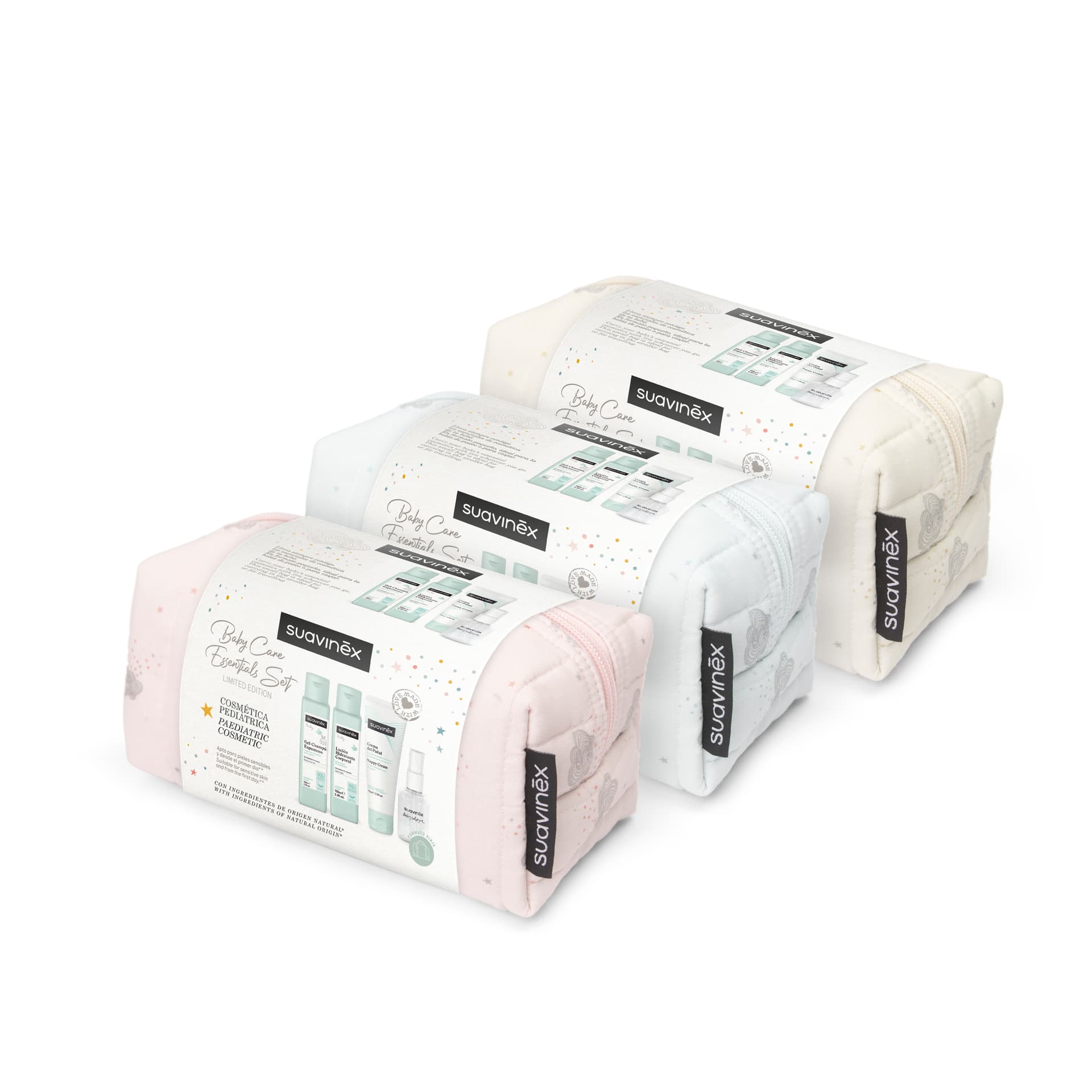 Suavinex Baby Care Travel Set Birdies Rosa de Suavinex — imagen 4