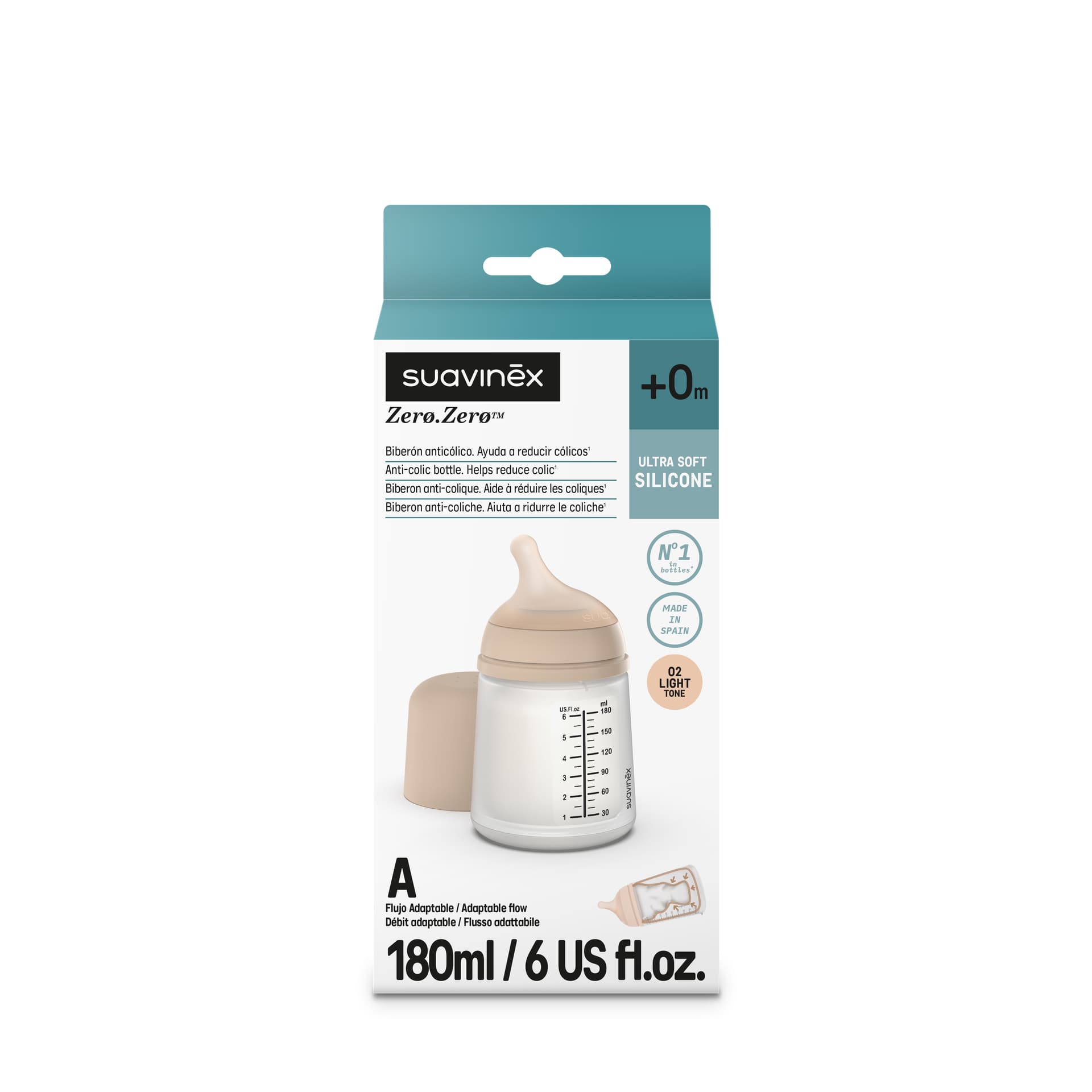 Suavinex Zero.zero Bib Antic 180ml a de Suavinex — imagen 23