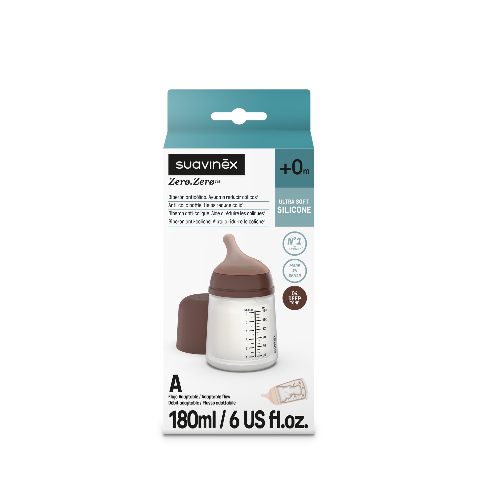 Suavinex Zero.zero Bib Antic 180ml a de Suavinex — imagen 4