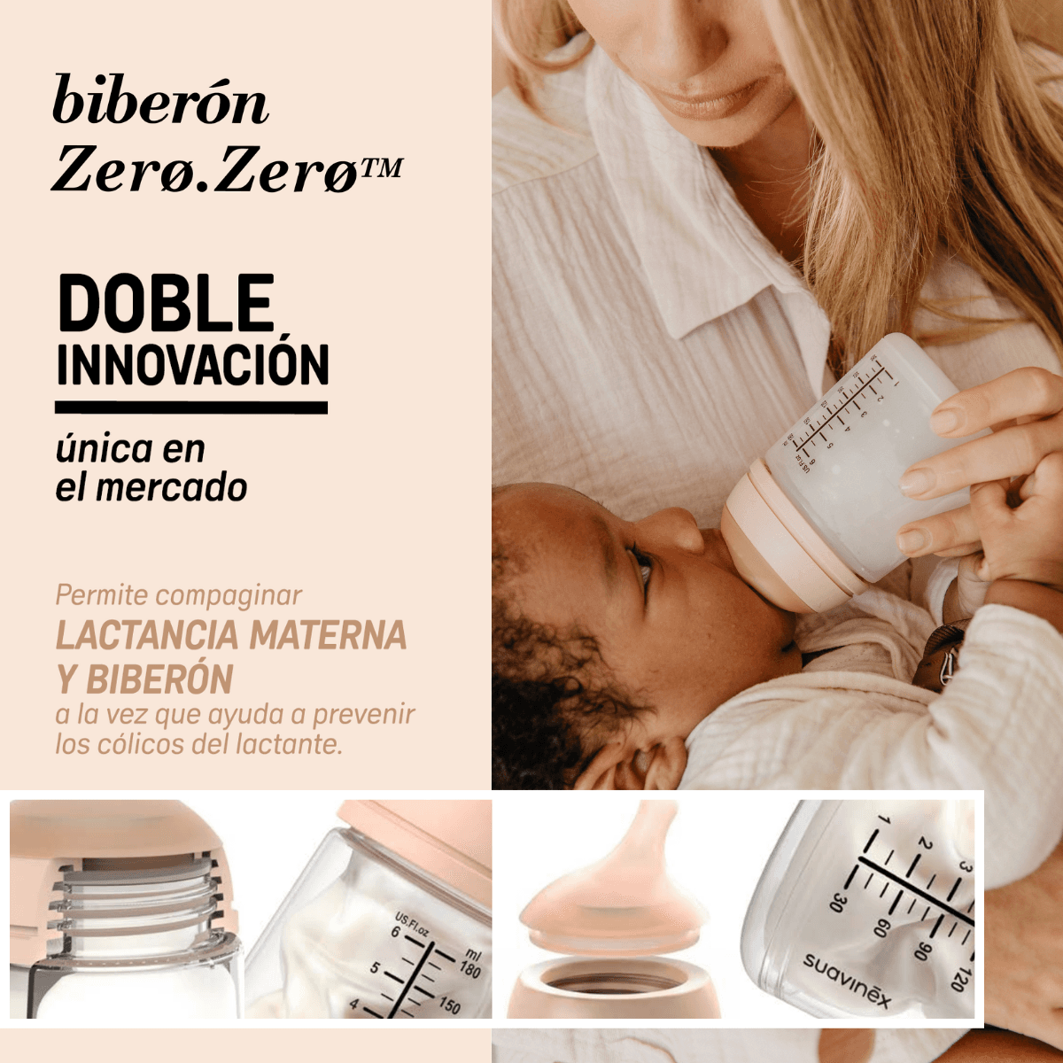 Suavinex Zero.zero Bib Antic 180ml a de Suavinex — imagen 15