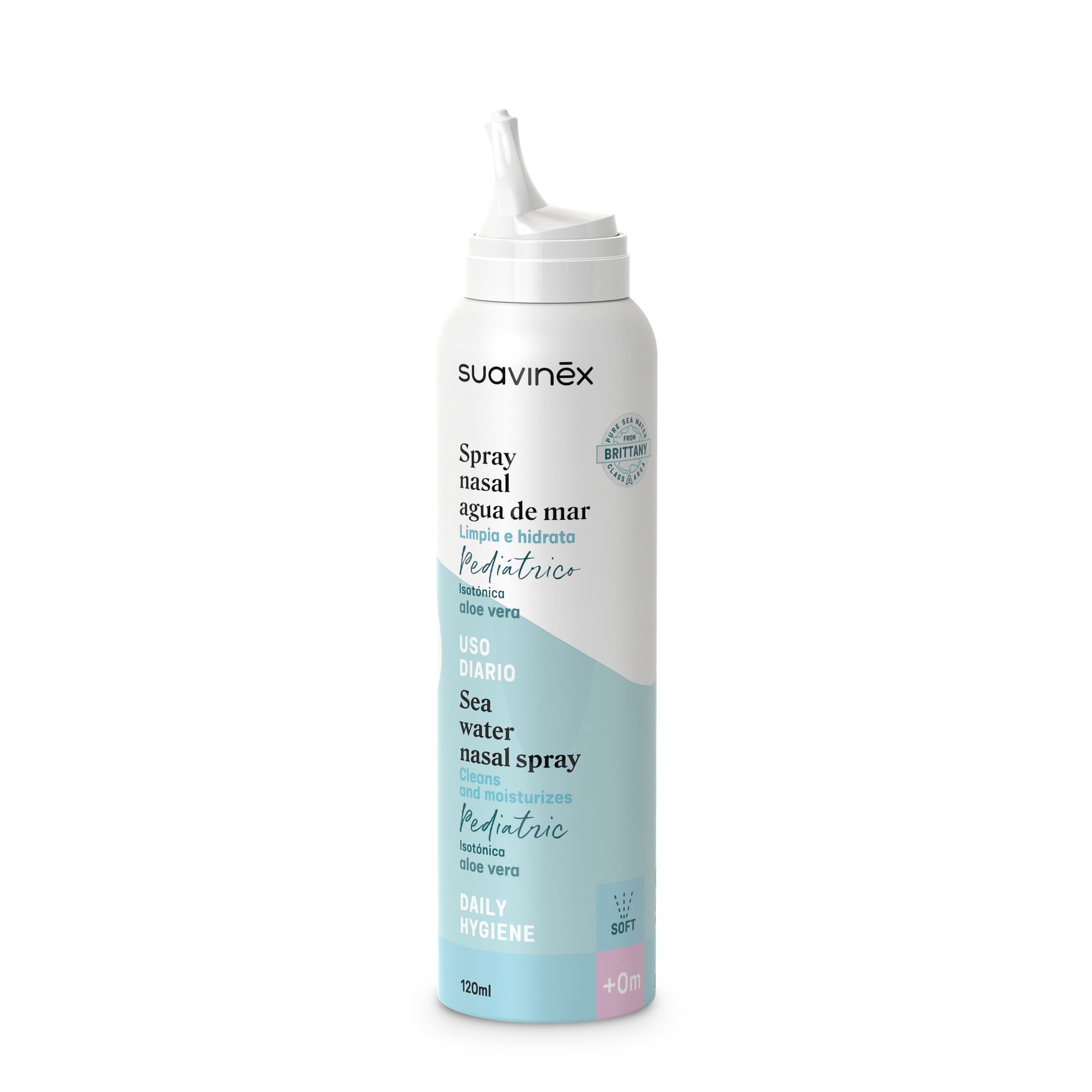 Suavinex Spray Nasal Pediátr ISO Aloe +0M 120ml de Suavinex — imagen 4