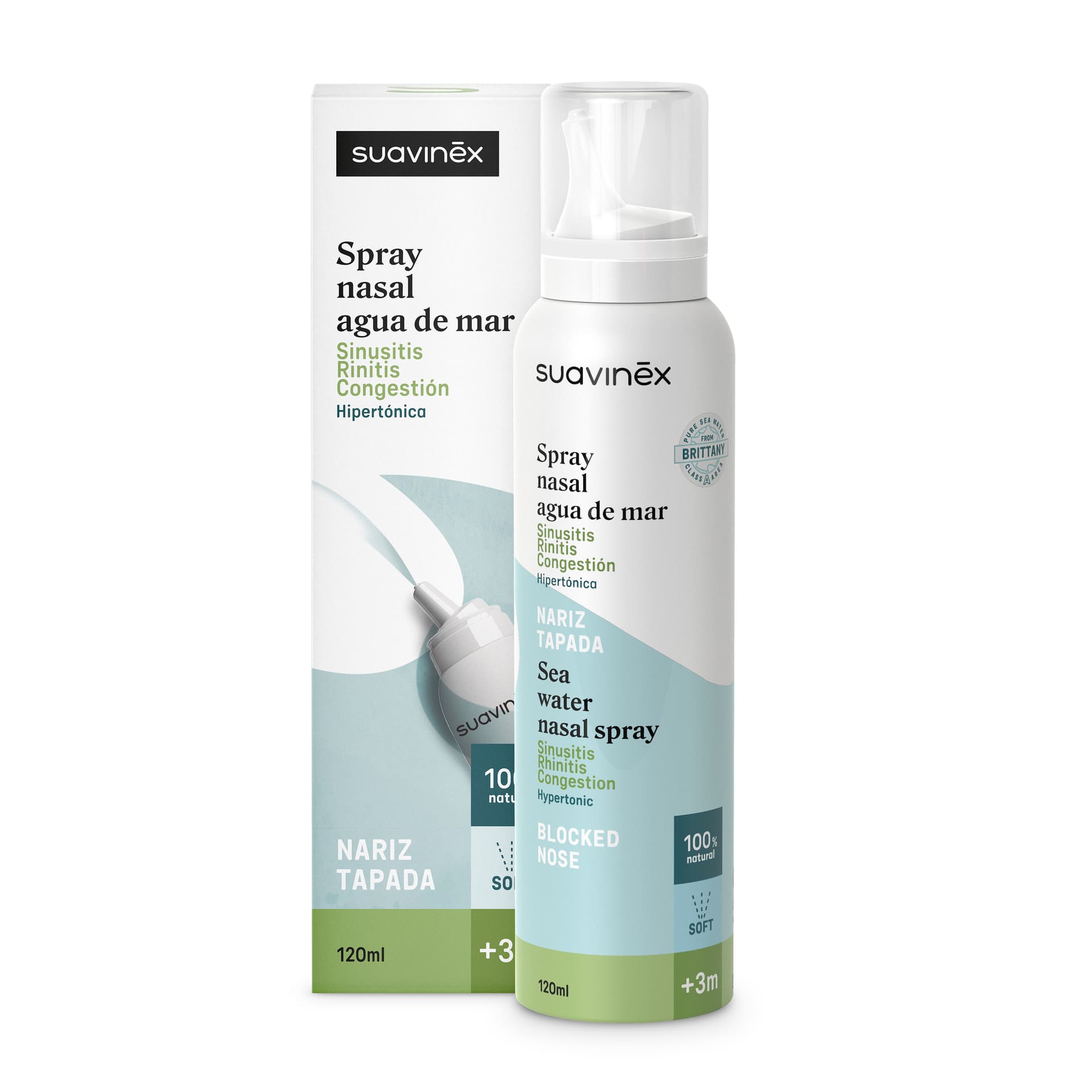 Suavinex Spray Nasal HIPER Nariz Tap +3M 120ml de Suavinex — imagen 2