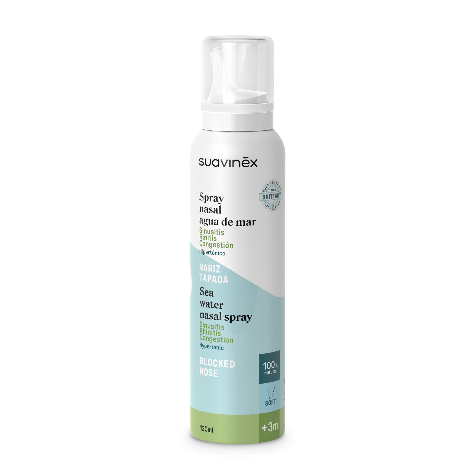 Suavinex Spray Nasal HIPER Nariz Tap +3M 120ml de Suavinex — imagen 3