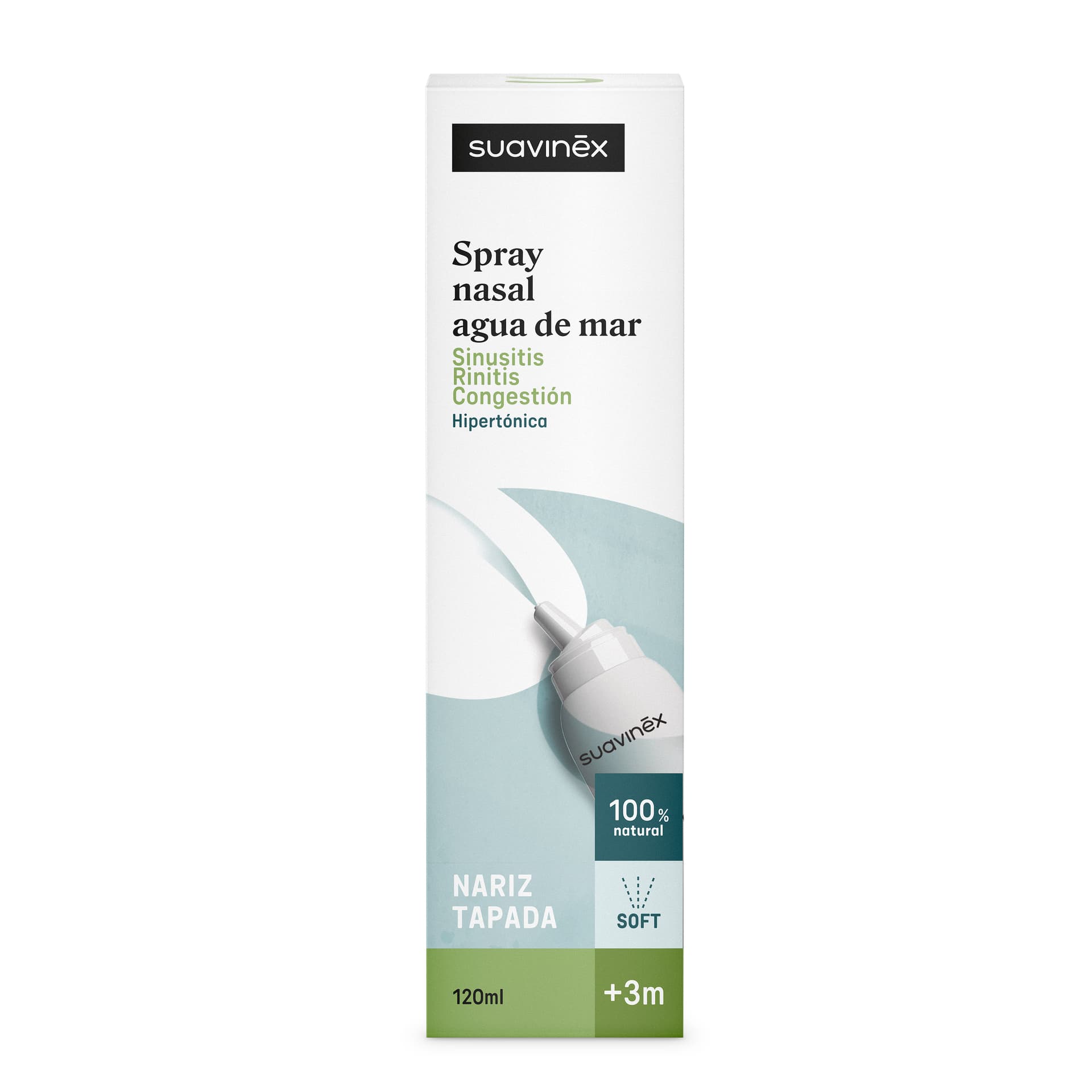 Suavinex Spray Nasal HIPER Nariz Tap +3M 120ml de Suavinex — imagen 4
