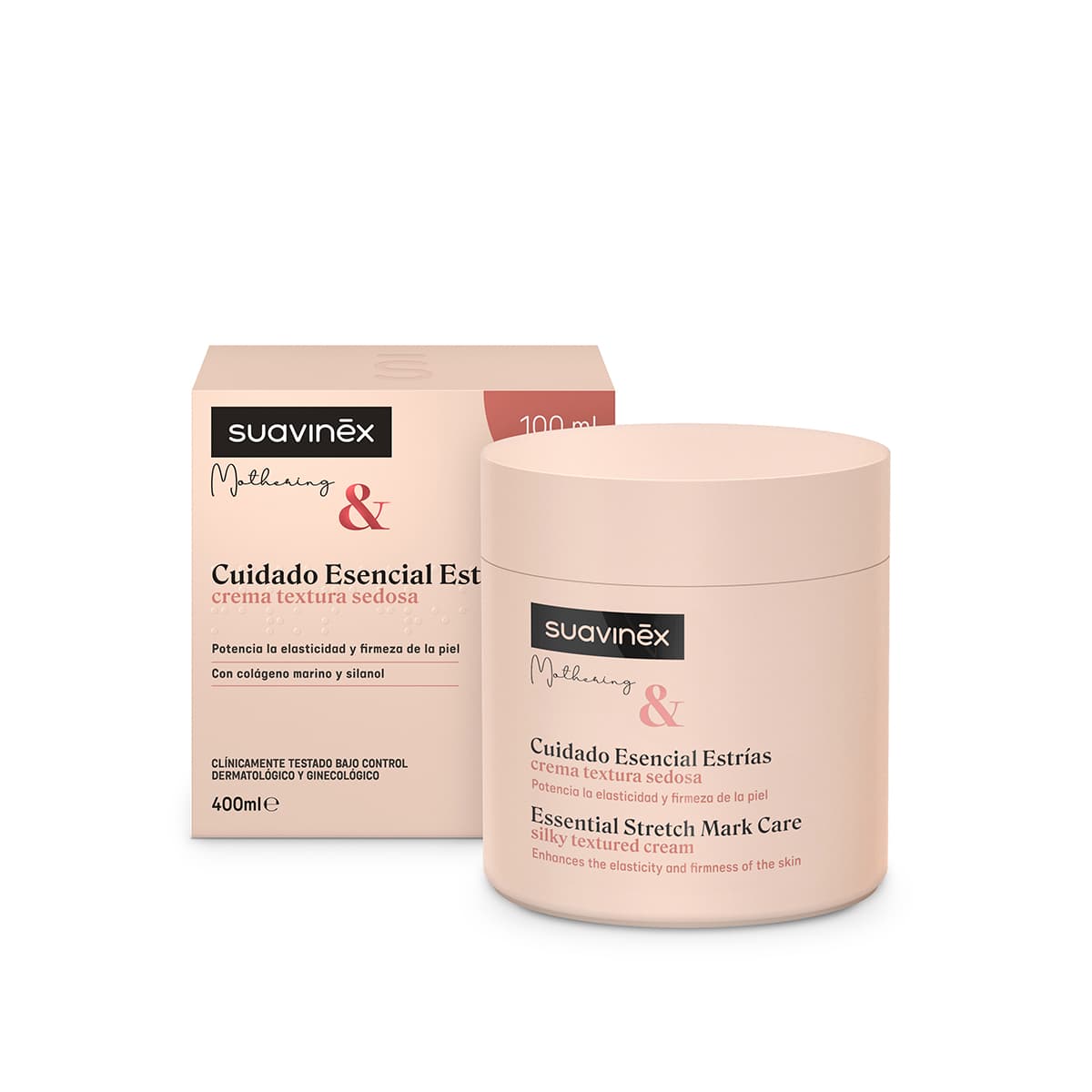 Suavinex Mom Cuid Esencial Estrías Crema 400ml de Suavinex — imagen 3