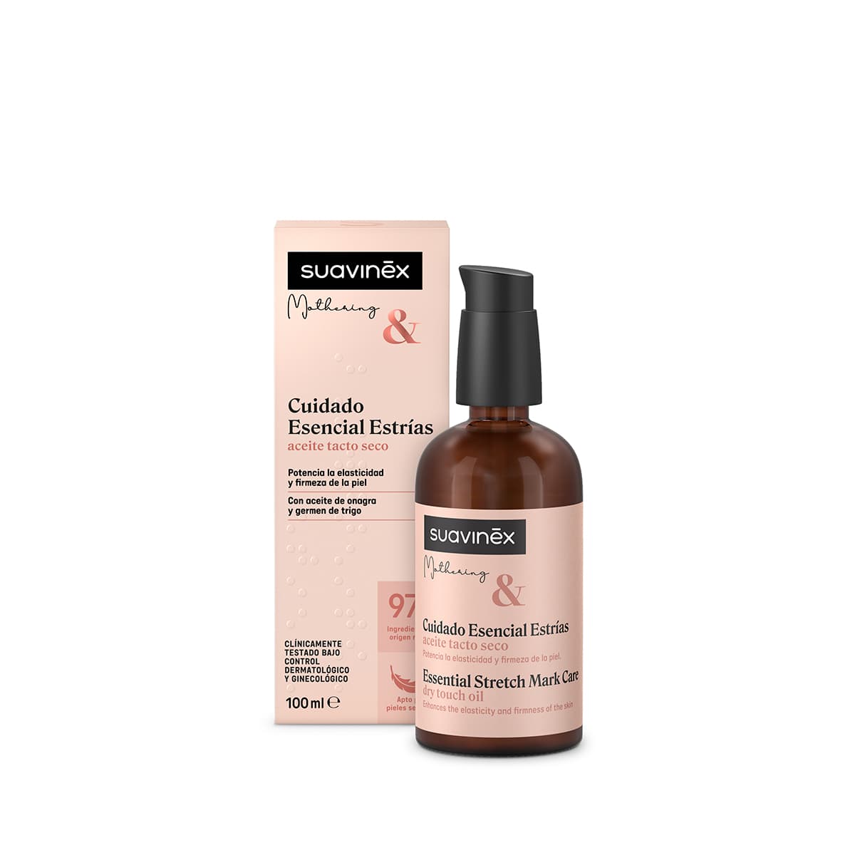 Suavinex Mom Cuid Esencial Estrías Aceite 100ml de Suavinex — imagen 6