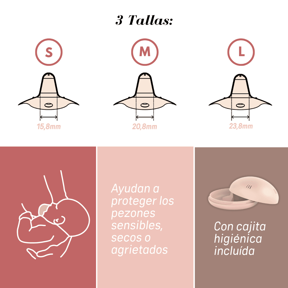 Suavinex Mothering Pezoneras Silicona 2un Talla L de Suavinex — imagen 11