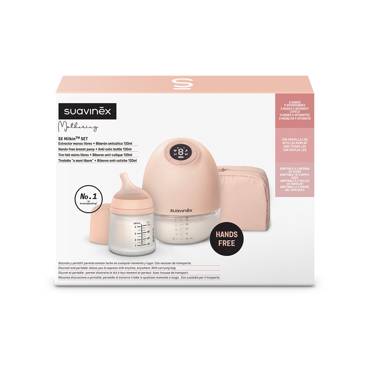 Suavinex Extractor Manos Libres + Zero.Zero 120 de Suavinex — imagen 9