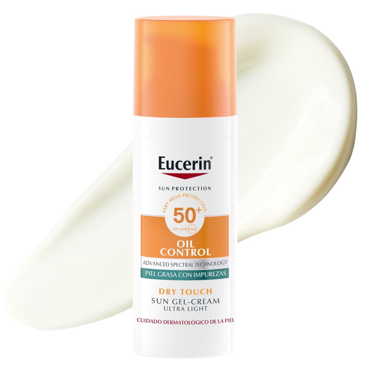 Sun Protection 50+ Gel Creme Rostro Oil Control 50 Ml de Eucerin