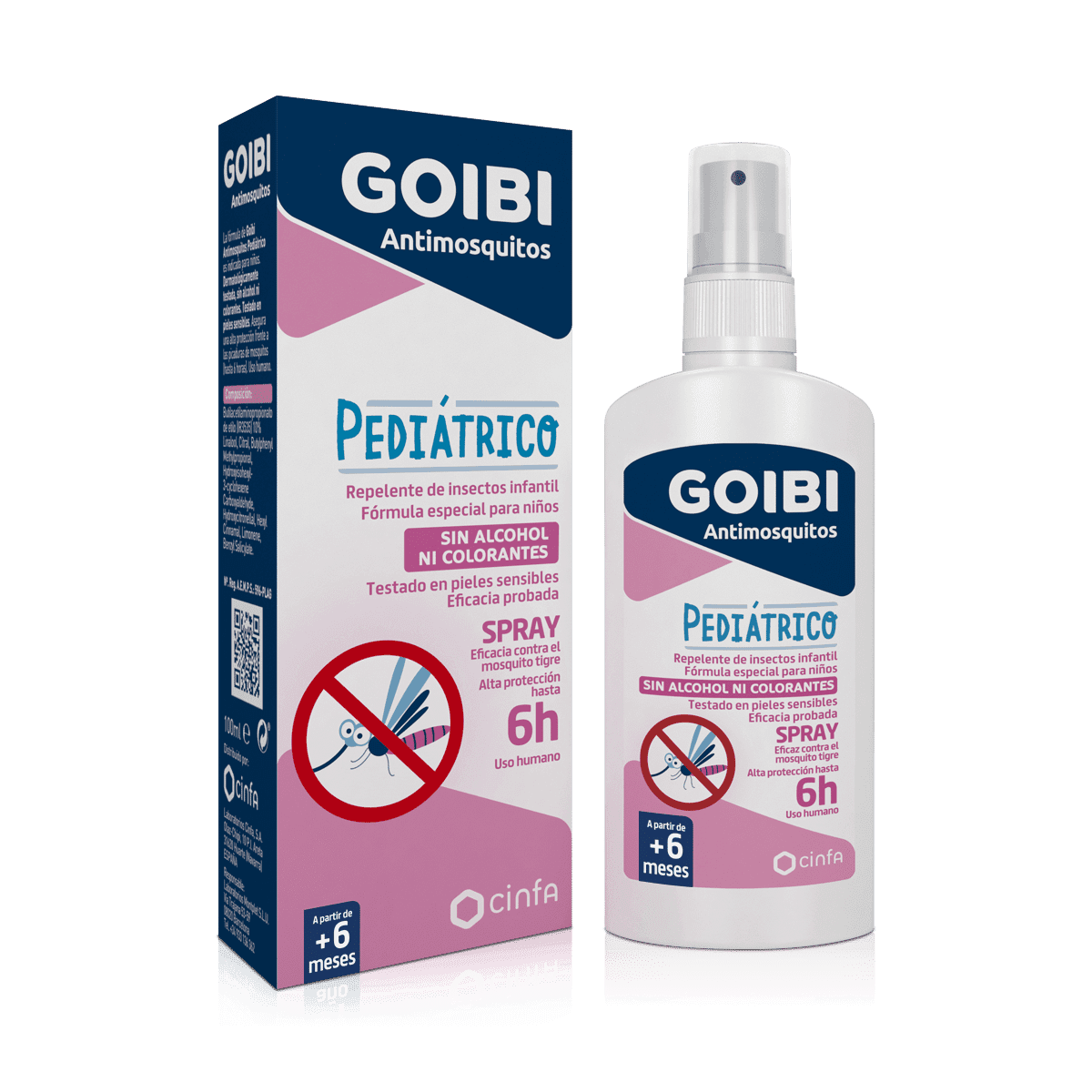 Goibi Pediátrico Repelente de Insectos Spray 100 ml