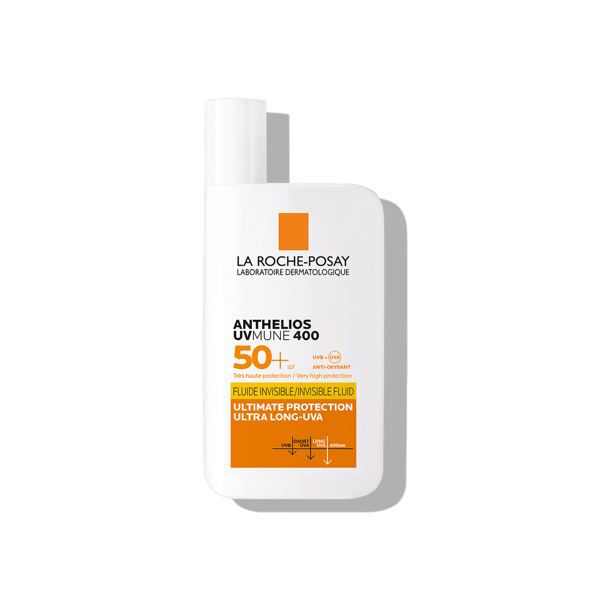 Anthelios UVmune 400 fluido invisible SPF50+ sin perfume 50 ml