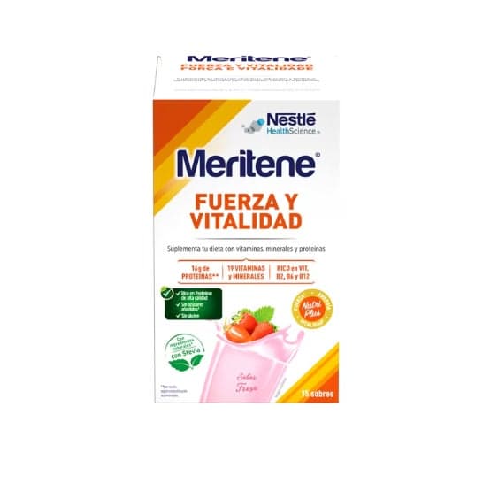 Fuerza Y Vitalidad Fresa 15 Sobres