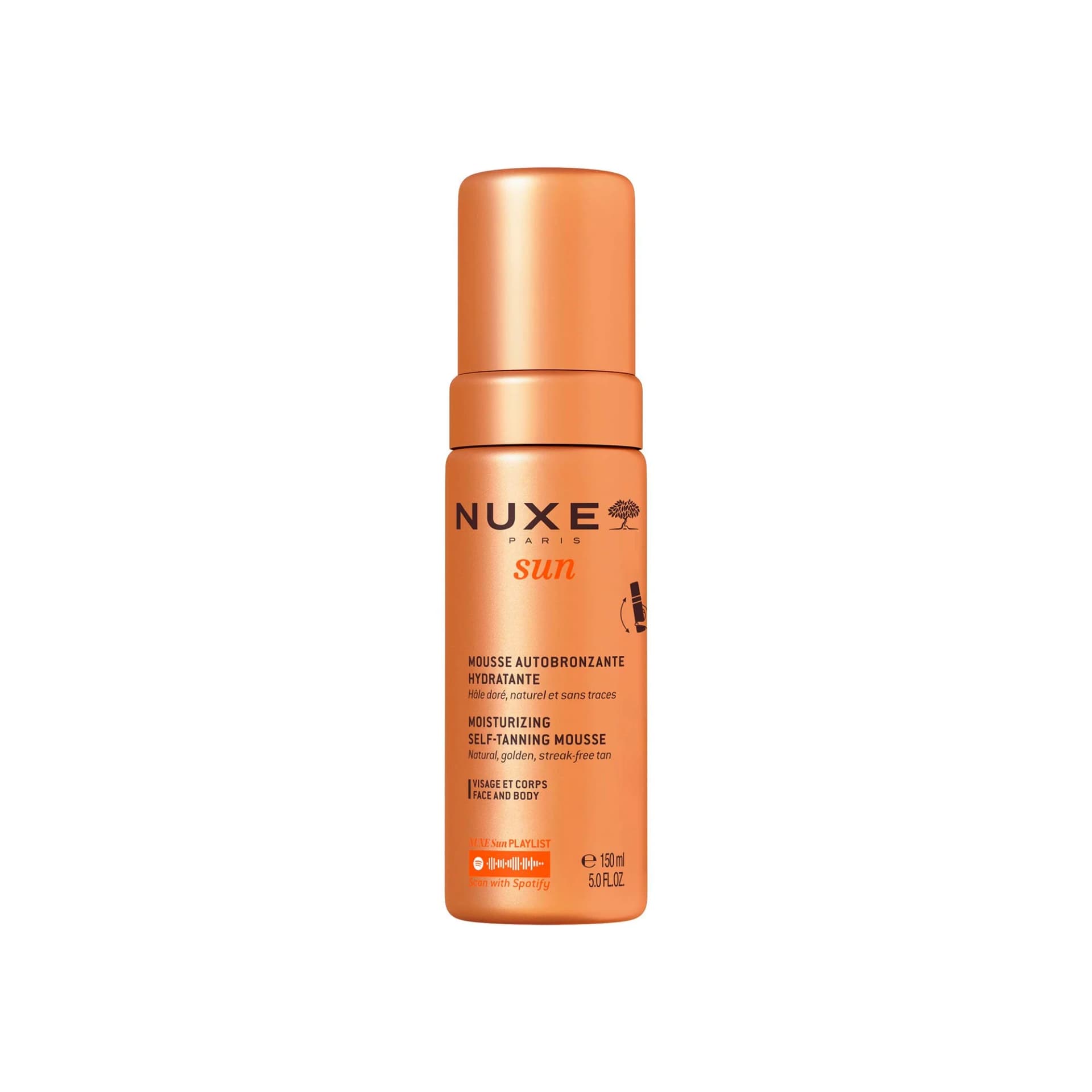Nuxe Sun Espuma Autobronceadora Rostro y Cuerpo